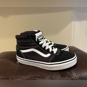 Vans SK8-HI Shoes (black/white high top)